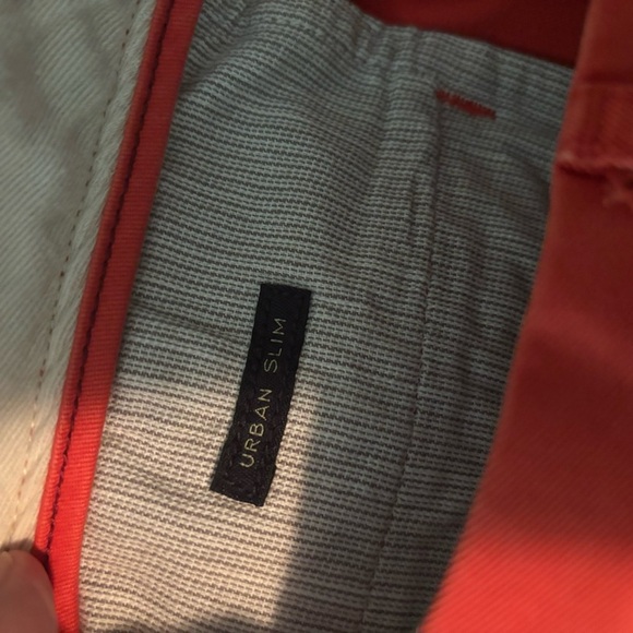 J. crew Men’s chinos. orange, size 30x32 - Picture 5 of 7